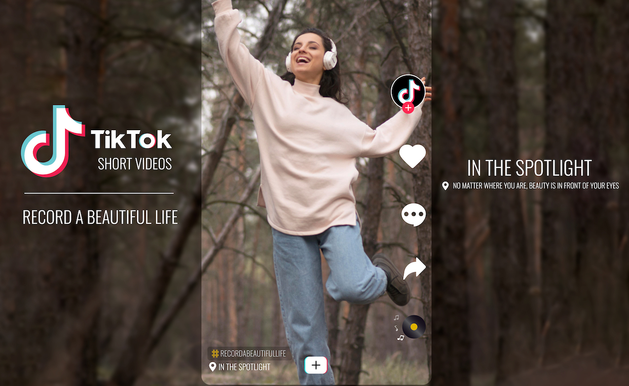 lifestyle content creator tiktok collage